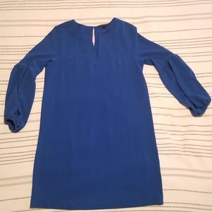 Blue Mini Cocktail Dress